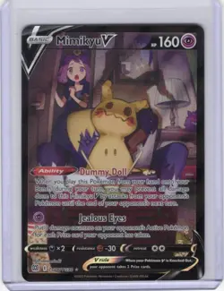 Pokemon Mimikyu V Brilliant Stars Trainer Gallery Ultra Rare Holo TG16/TG30 - Image 1