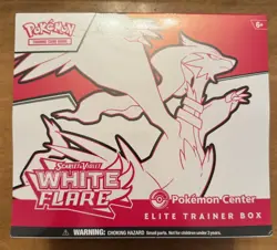 Pokemon TCG White Flare Pokemon Center Elite Trainer Box ETB NEW/SEALED - Image 1