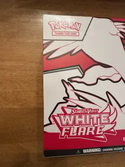 Pokemon TCG White Flare Pokemon Center Elite Trainer Box ETB NEW/SEALED - Image 2