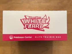 Pokemon TCG White Flare Pokemon Center Elite Trainer Box ETB NEW/SEALED - Image 5