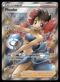 Pokemon Cards Phoebe 161/163 Holo Battle Styles Ultra Rare NM - Image 1