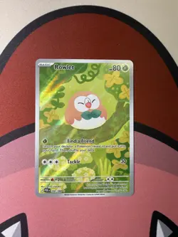 Rowlet 090/088 Holo Illustration Rare Perfect Order Pokemon - Image 1