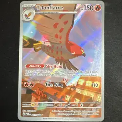 Nintendo Talonflame 091/088 Prismatic Evolutions Rare Holo English - Image 1