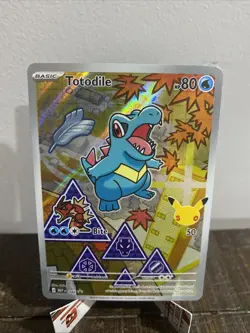 Totodile 048 ME: Mega Evolution Promo NM Pokemon Promo First Partner Series 2 - Image 1