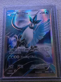 Pokemon Articuno Full Art Holo Rare Pokemon TCG Card 23/83 Generations - Image 1
