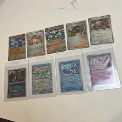 Pokemon Prismatic Evolutions - Eeveelutions Cosmo Holo Promos - 8 Card Set 59 33 - Image 1