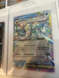 Pokemon Prismatic Evolutions - Eeveelutions Cosmo Holo Promos - 8 Card Set 59 33 - Image 3
