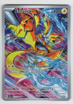 Pokemon Zeraora 151/142 Sv07: Stellar Crown Holo NM/M - Image 1