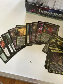 MTG Spooky Lot! Crimson Vow and Duskmourn 1200+ Cards Includes Rares & Art Cards - Image 5