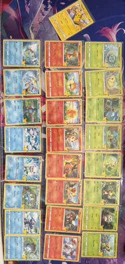 Pokemon 25th Anniversary McDonalds Promo Complete Non-Holo 25 cards - Image 1
