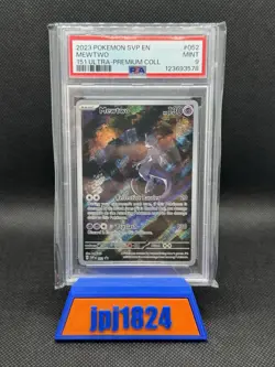 Mewtwo PSA 9 2023 Pokemon 151 UPC SV Black Star Promos #052 3296 - Image 1