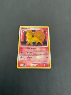 Vulpix Shiny SH6 Reverse Holo Rare Platinum Base Set Pokemon Pokemon Card LP - Image 1