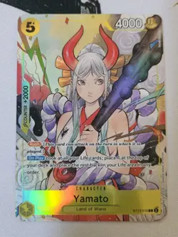 Bandai One Piece Card Game Yamato ST13-016 Illustration Box Vol.2 Foil R EN - Image 1