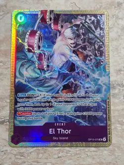 El Thor OP15-075 Premium Card Collection Best Selection Vol 6 One Piece English - Image 1
