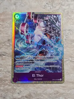 El Thor OP15-075 Premium Card Collection Best Selection Vol 6 One Piece English - Image 1