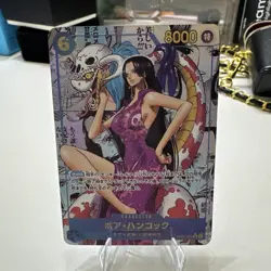 Boa Hancock OP07-051 Comic Parallel Manga Alt Art ONE PIECE Card Game Japanese - Image 1