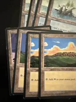 Lot Of 21: Magic: The Gathering Ice Age Land Cards - 4 Snow-covered - Image 2