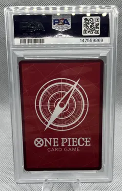2025 ONE PIECE ENGLISH VERSION 2ND ANNIVERSARY SET #001 SHANKS PSA 9 - Image 2
