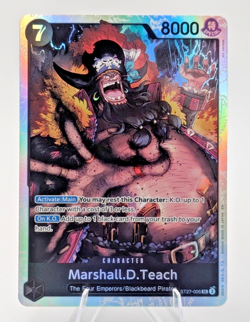 One Piece Marshall.D.Teach ST27-005 - Starter Deck 27: BLACK Marshall.D.Teach - Image 1