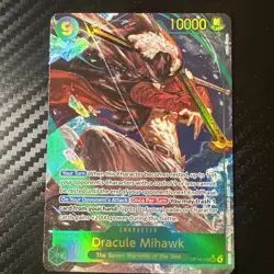 Dracule Mihawk - OP14-119 (Alternate Art) OP14-119 The Azure Sea's Seven Foil - Image 1