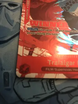 Trafalgar Law P-017 Winner Stamp One Piece - Image 5