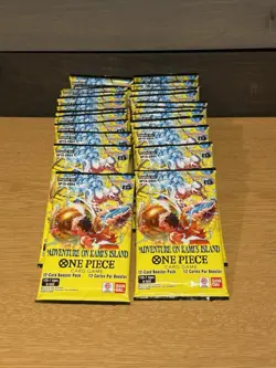 One Piece Adventure On Kami’s Island OP15-EB04 Booster Pack (LOT OF 24) FULL BOX - Image 1