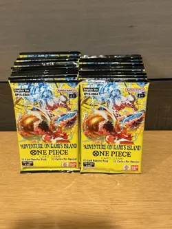 One Piece Adventure On Kami’s Island OP15-EB04 Booster Pack (LOT OF 24) FULL BOX - Image 2