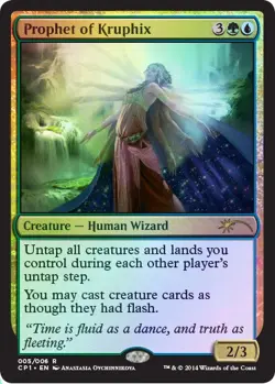 MTG Prophet of Kruphix - Foil, Moderate Play, English Promo: Unique & Misc. - Image 1