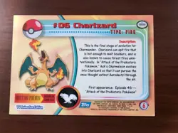 1999 Topps Pokemon Cards Lot Of 10 w/ Charizard Blue Logo Non-Holo - Image 4