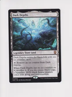 MAGIC THE GATHERING MTG COMMANDER MODERN HORIZONS 3 DARK DEPTHS (X) - Image 1