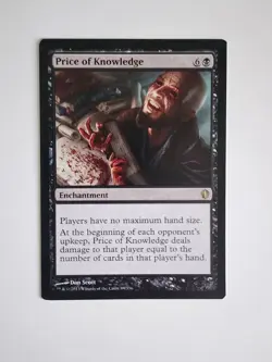Price of Knowledge Commander 2013 Card Magic The Gathering NM - Image 1