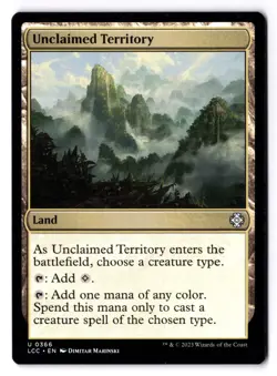 Unclaimed Territory NM* Commander The Lost Caverns Of Ixalan 0366 -UnltdCards - Image 1