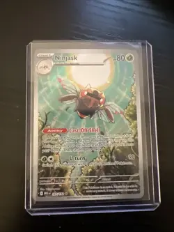 Ninjask 137/132 Illustration Rare Mega Evolution NM English Pokemon card - Image 1
