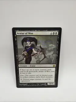 MTG Avatar of Woe #73 2011 Commander Magic the Gathering English NM x1 - Image 1