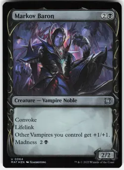 Markov Baron (Showcase) Foil U March of the Machine: The Aftermath 64 MP - Image 1