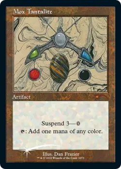 MTG English Mox Tantalite (Retro Frame) (Foil Etched) NM Foil Secret Lair - Image 1