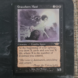 Wizards of the Coast Magic: The Gathering Graveborn Muse Legions Rare 2003 EN - Image 1