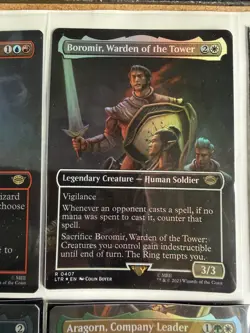 MTG Boromir, Warden of the Tower (Borderless) Lord of the Rings FOIL - Image 1