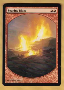Searing Blaze - Textless (Player Rewards, 2011, Promotional) NM Promo - Image 1