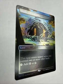 Shattered Sanctum (Borderless) Secrets of Strixhaven Foil NM - Image 2