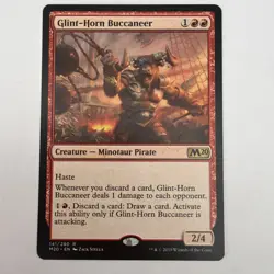 Glint-Horn Buccaneer (Core Set 2020 141) - Rare Magic: The Gathering Card - Image 1