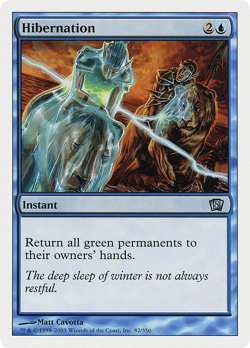Hibernation #82 (Foil) (MP) 8th Edition 8ED Magic MTG - Image 1