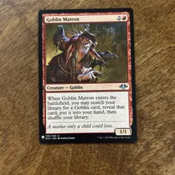 Goblin Matron - MH1 - MTG - NM - Image 1