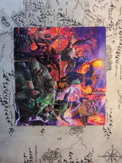 Marvel Mtg Full Art Bundle Lot Of 12 Scene Cards (6 Foil) - Image 2