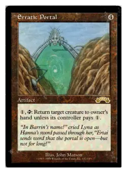 Magic MTG Erratic Portal 132 R Exodus English Card Lightly Played - Image 1