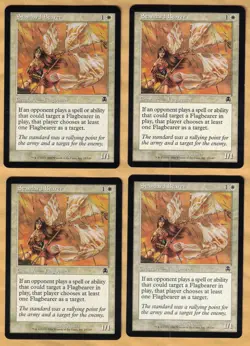 4x Standard Bearer (Apocalypse, Common, English, 2001) MTG 4 - Image 1