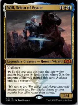 Will, Scion of Peace 218 Mythic Wilds of Eldraine Magic: The Gathering LP - Image 1