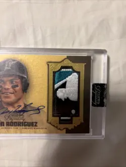 2019 Topps Dynasty IVAN RODRIGUEZ ONE OF ONE 1/1 AUTOGRAPH MLB LOGOMAN DAP-194 - Image 2