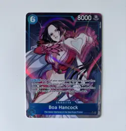 Bandai One Piece Card Game Boa Hancock OP07-051 Special Foil 8000/6 EN - Image 1