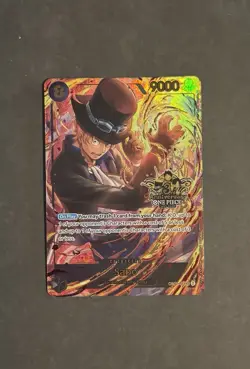 One Piece CCG Sabo Japanese 3rd Anniversary Set English NM Op07-118 - Image 2